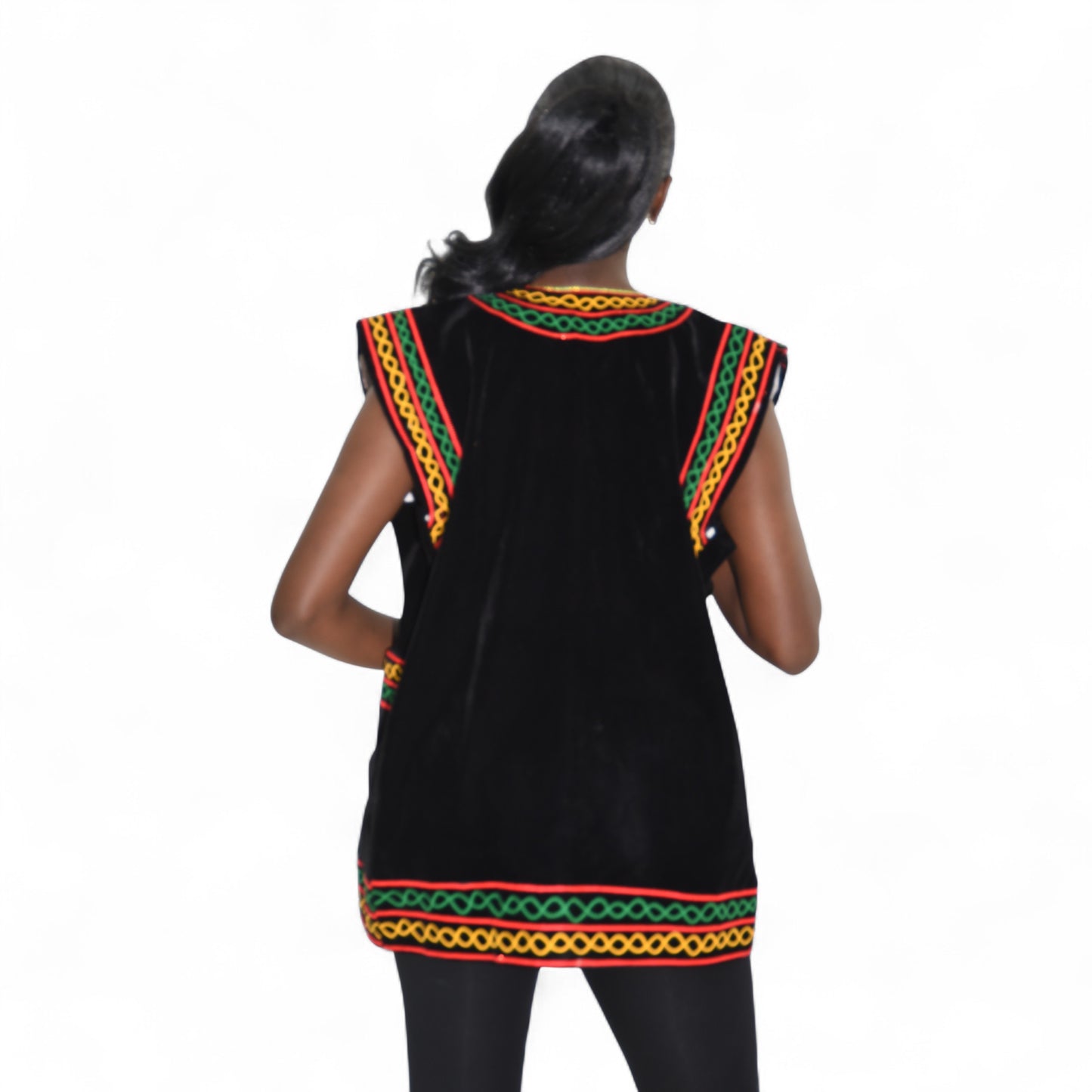 Contri Dress Top Fine Fabric Black Medium