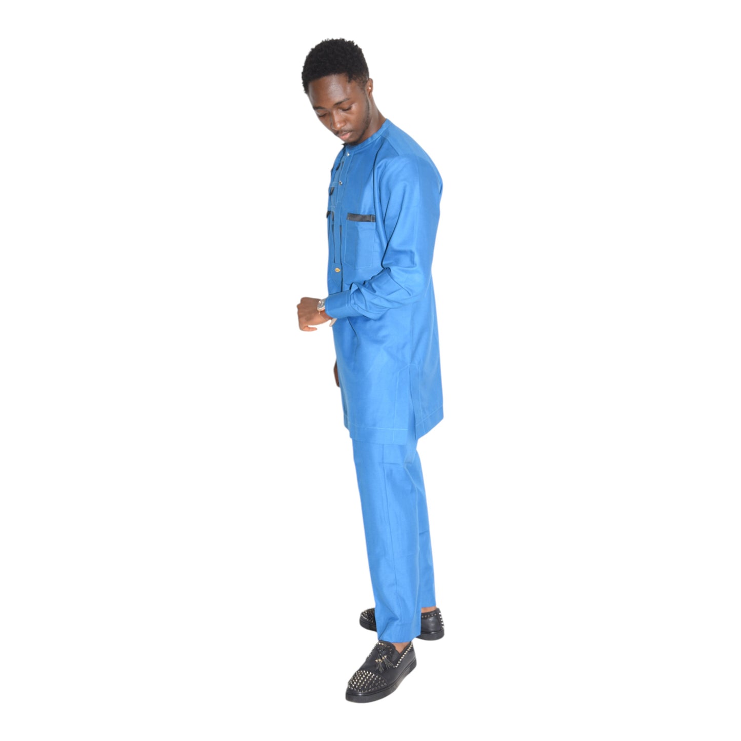 Senator Male Complete Fine Fabric Blue 2 Extra Large