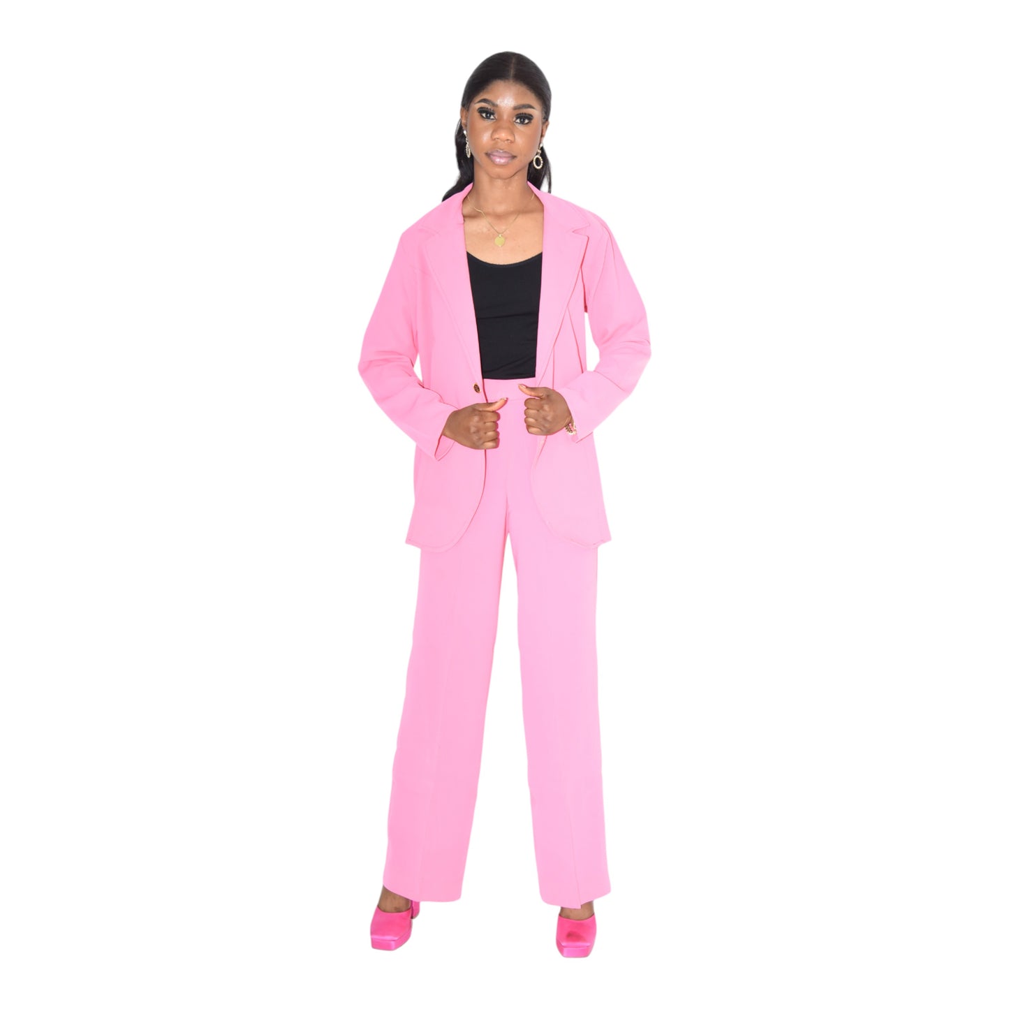 Afritude Female Complete Fine Fabric Pink Extra Large