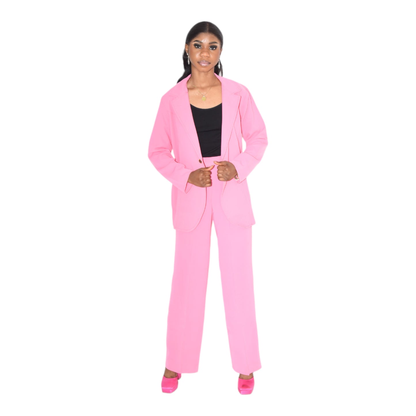 Afritude Female Complete Fine Fabric Pink Extra Large