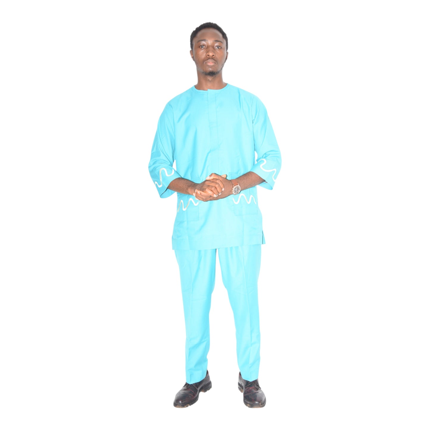 Afritude Up & Down Fine Fabric Green Extra Large