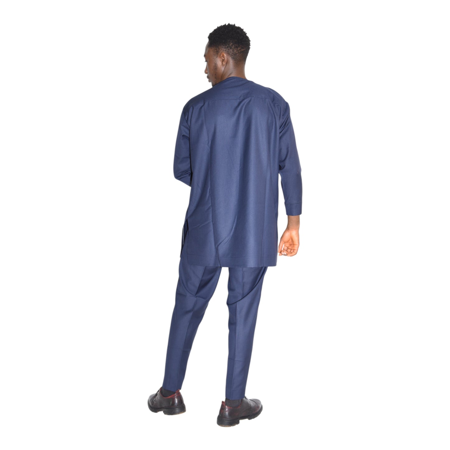 Senator Up & Down Fine Fabric Blue Extra Large