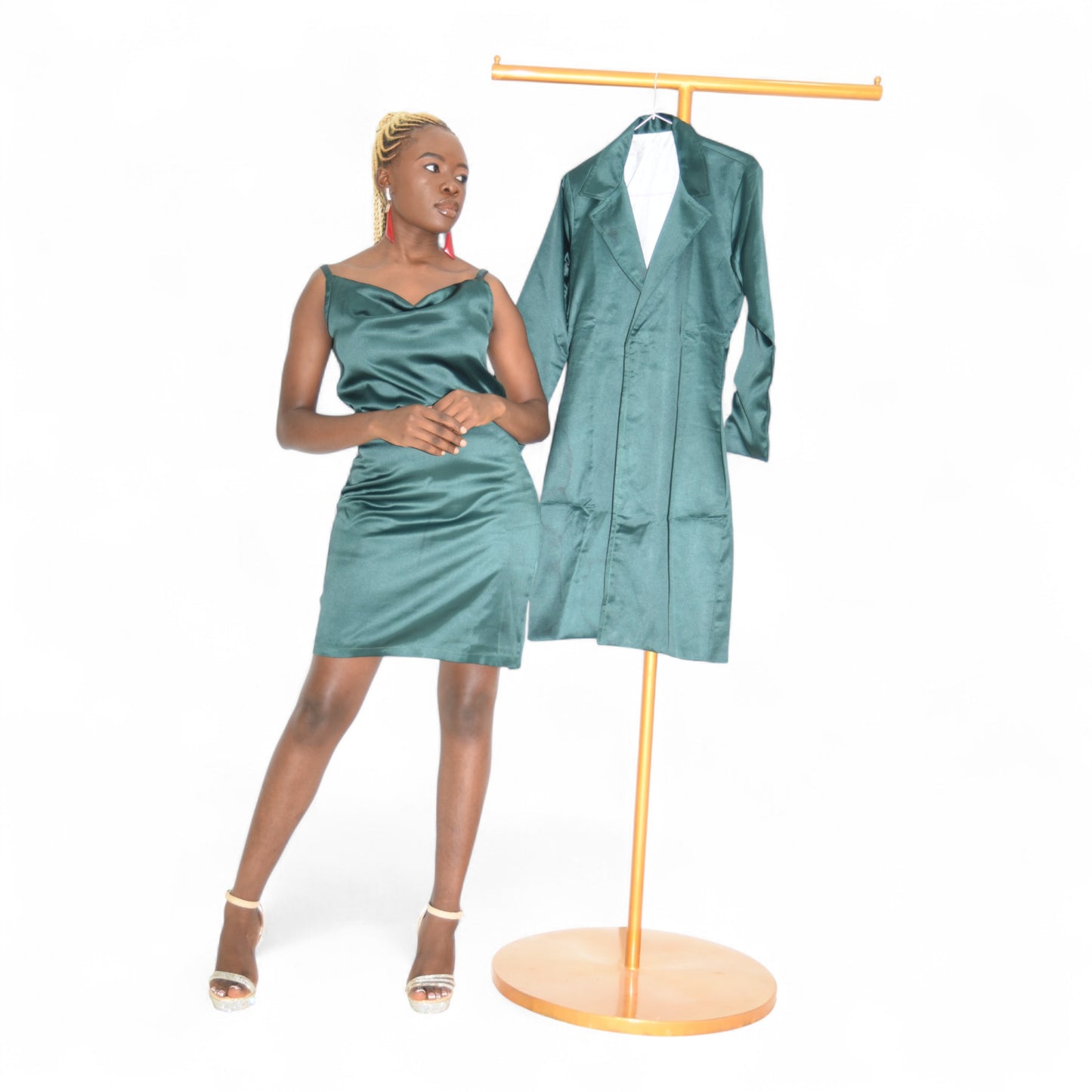 Afritude Female Complete Fine Fabric Green Large