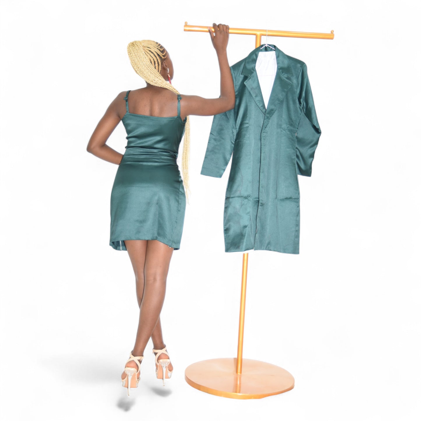 Afritude Female Complete Fine Fabric Green Large