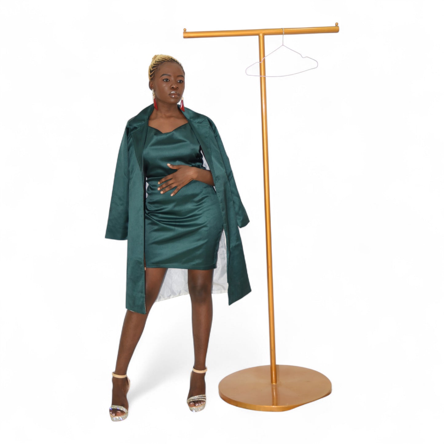 Afritude Female Complete Fine Fabric Green Large