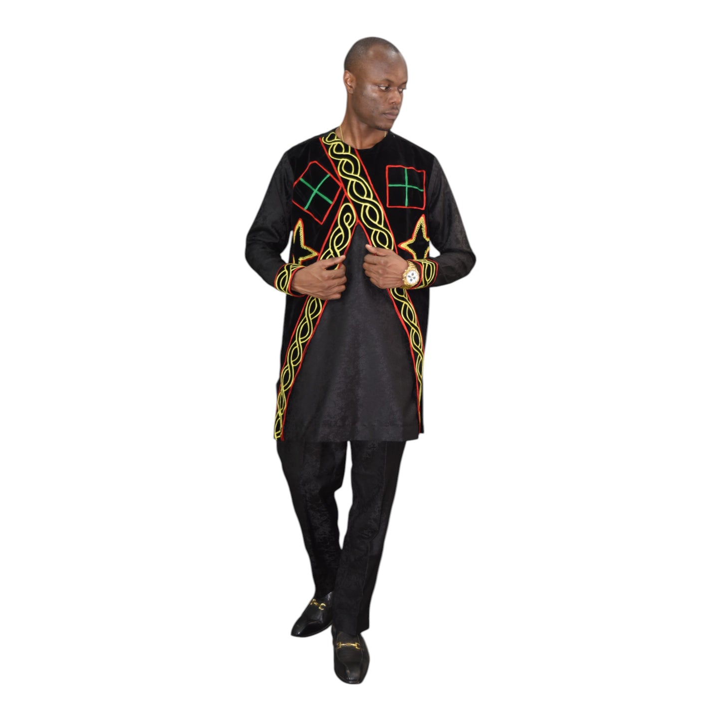 Contri Dress Up & Down Fine Fabric Black 3 Extra Large