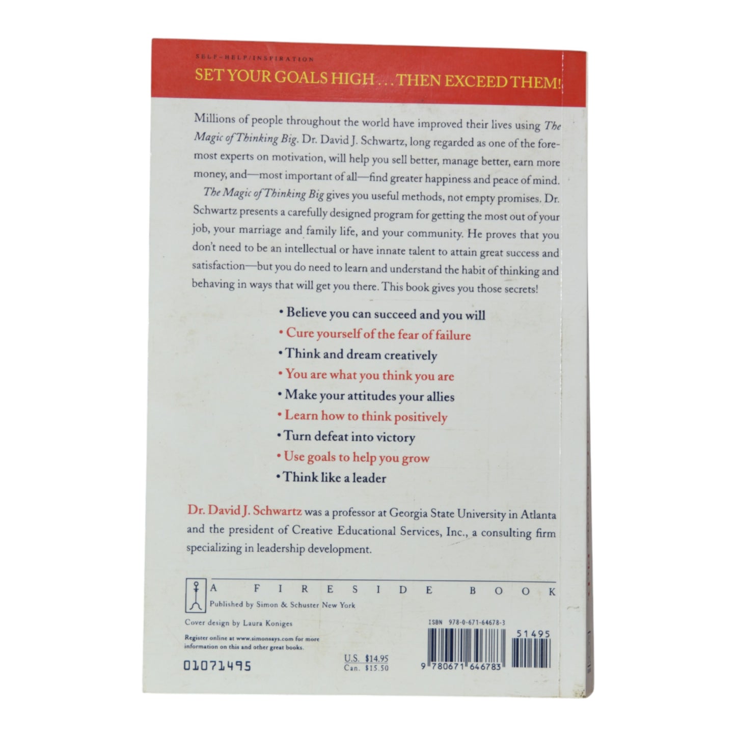 The Magic Of Thinking Big